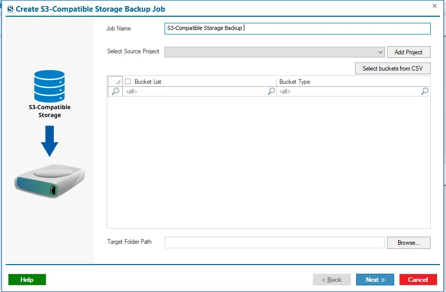 s3 compatible storage backup